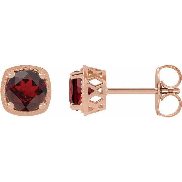 Sterling Silver|Natural Peridot|6 mm