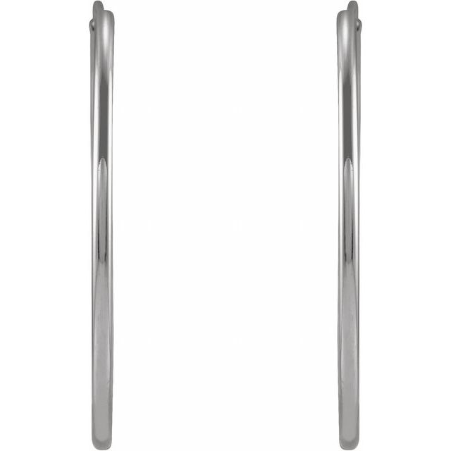 14k-white-gold-flexible-endless-tube--hoop-earrings