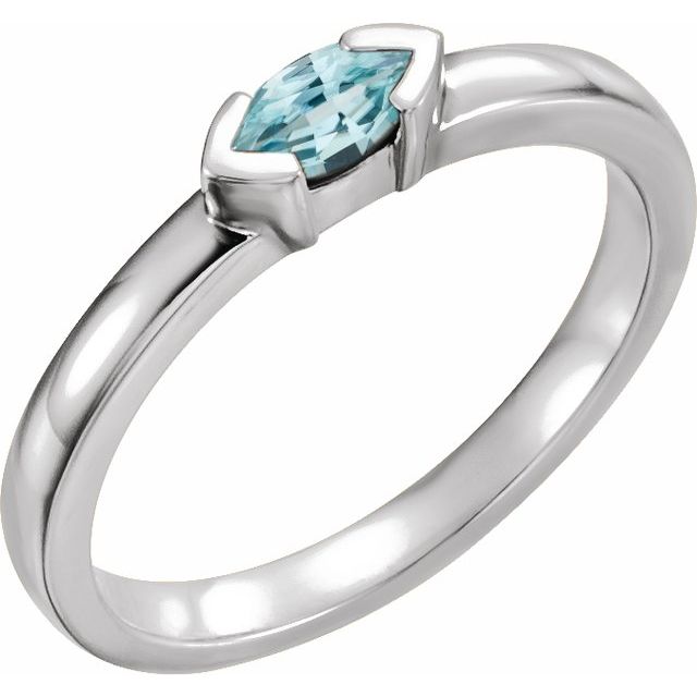 14k-white-natural-blue-zircon-family-stackable-ring
