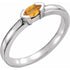 14k-white-natural-citrine-family-stackable-ring