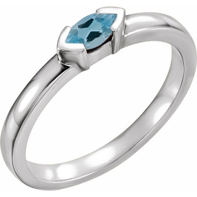 14k-white-natural-aquamarine-family-stackable-ring