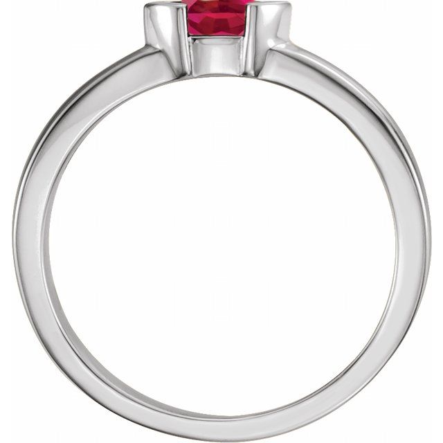 14k-white-natural-ruby-family-stackable-ring