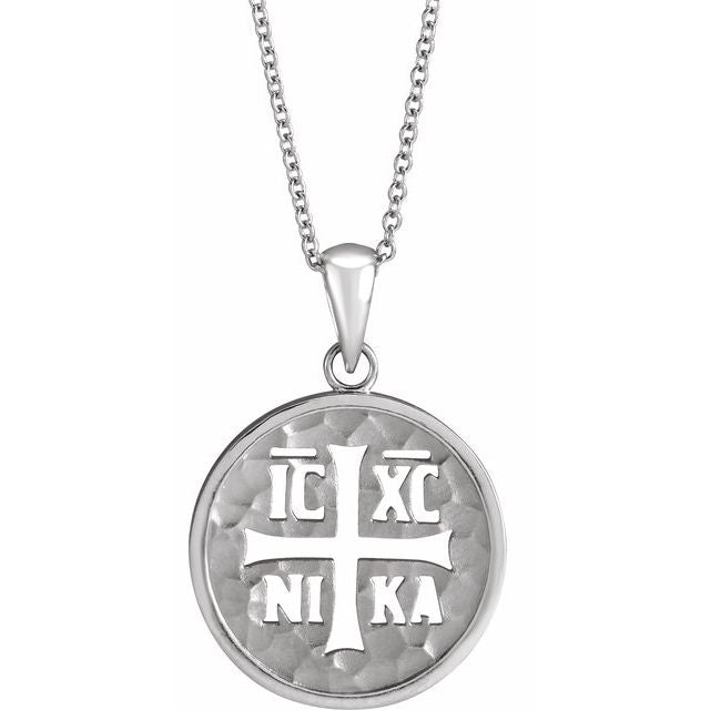14k-white-orthodox-ic-xc-nika-medallion-16-18"-necklace