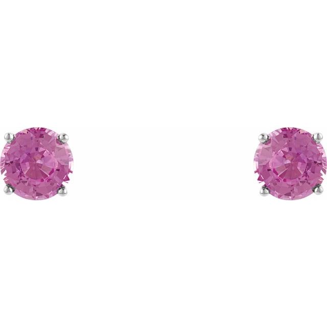 14k-white--natural-pink-sapphire-earrings