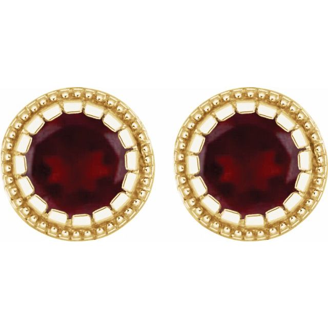 14k-yellow-natural-garnet-stud-earrings