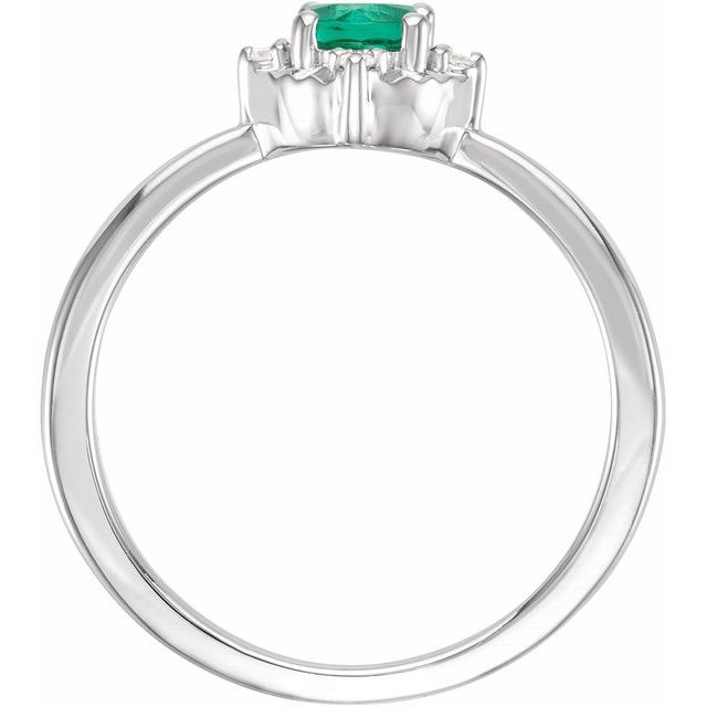 14k-white-gold-lab-grown-emerald-&-.04-ctw-natural-diamond-halo-style-ring