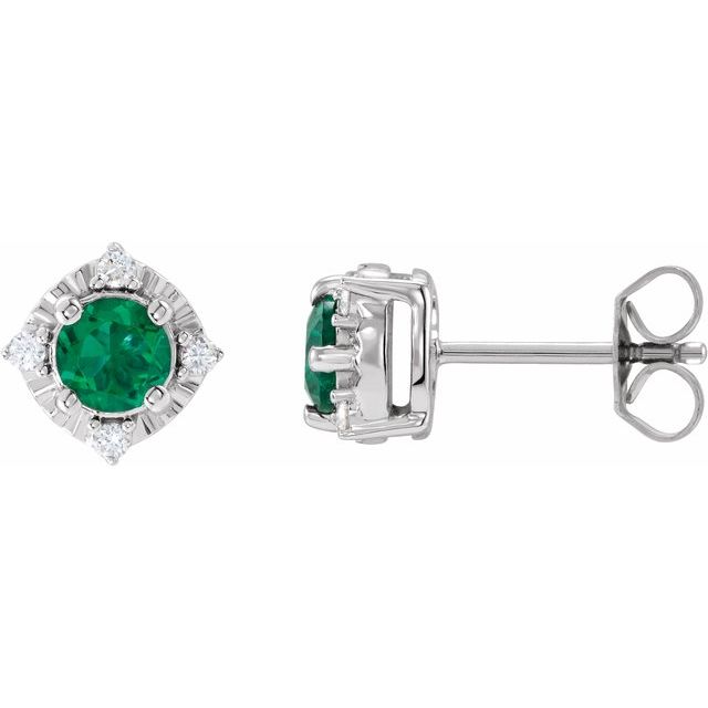 14k-white-gold-lab-grown-emerald-4.5-mm