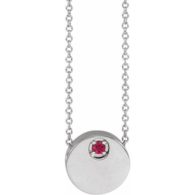 14k-white-lab-grown-ruby-16-18"-necklace