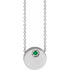 14k-white-natural-emerald-16-18"-necklace