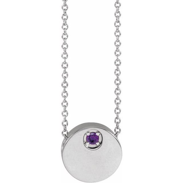 sterling-silver-natural-amethyst-16-18"-necklace