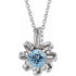 sterling-silver-natural-blue-zircon-&-.07-ctw-natural-diamond-halo-style-16-18"-necklace