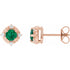 14k-rose-gold-lab-grown-emerald-4.5-mm