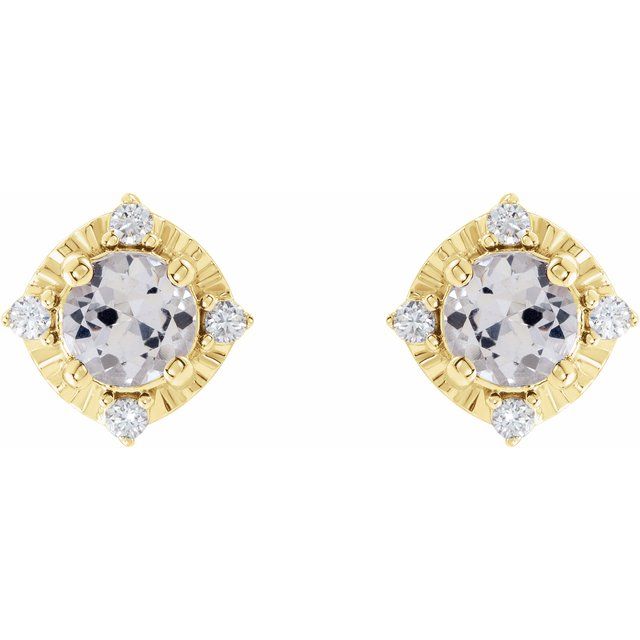 14k-yellow-natural-white-sapphire-&-.08-ctw-natural-diamond-halo-style-earrings