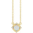 14k-yellow-lab-grown-white-opal-&-.04-ctw-natural-diamond-halo-style-18"-necklace
