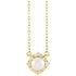 14k-yellow-cultured-white-freshwater-pearl-&-.04-ctw-natural-diamond-halo-style-18"-necklace