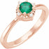 14k-rose-gold-lab-grown-emerald-4.5-mm