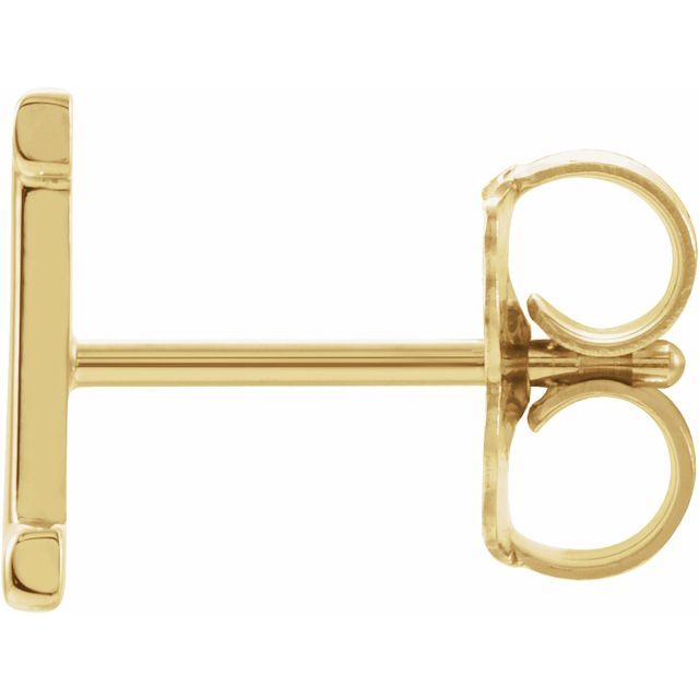 14k-yellow-gold-single-initial-i-earring