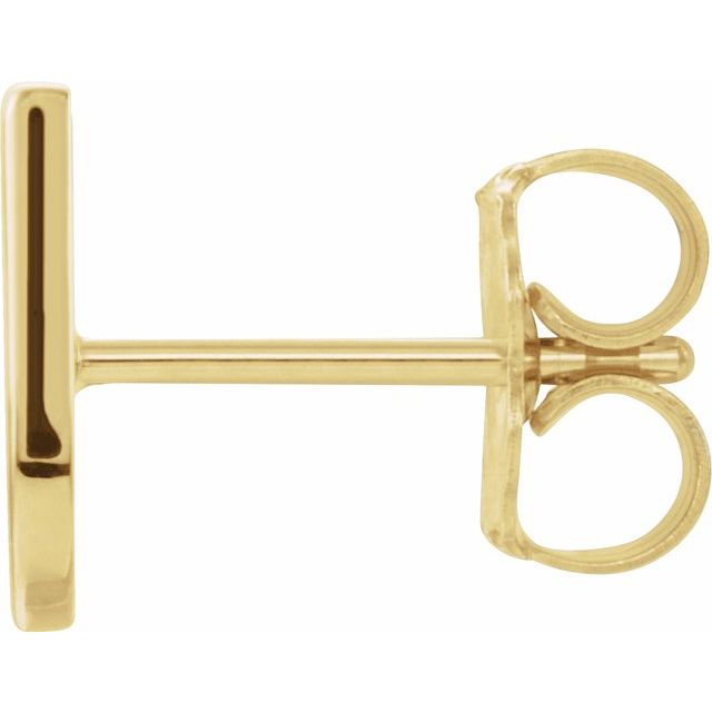 14k-yellow-gold-single-initial-u-earring