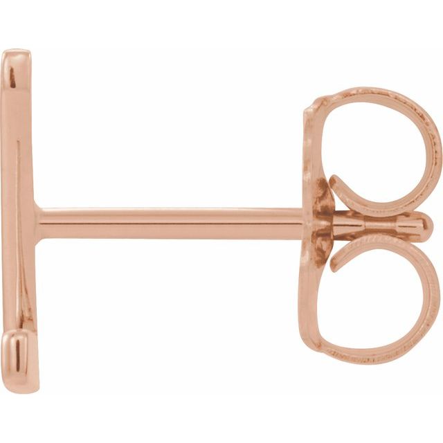 14k-rose-gold-single-initial-z-earring
