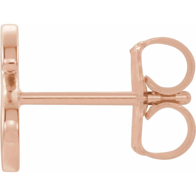 14k-rose-gold-single-initial-s-earring