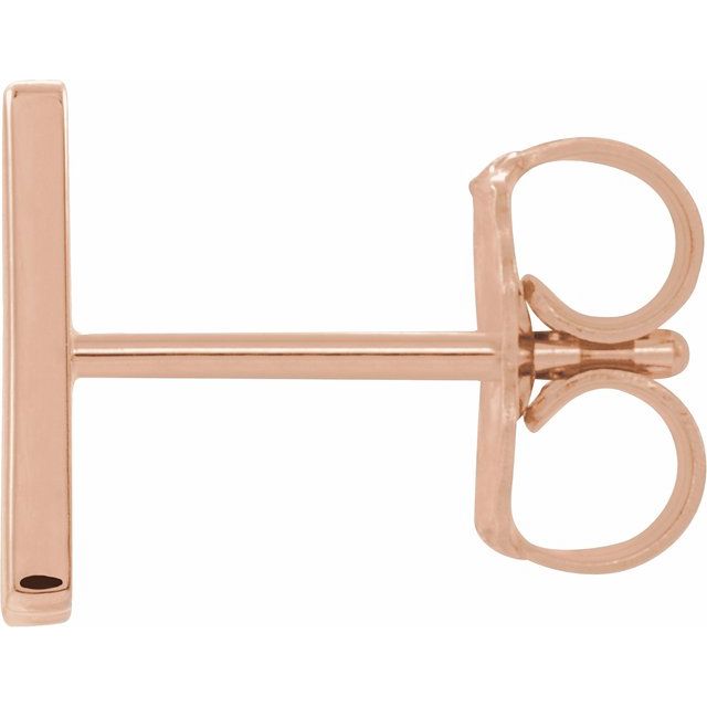 14k-rose-gold-single-initial-n-earring