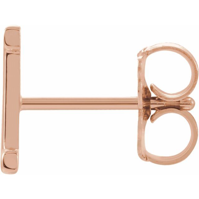 14k-rose-gold-single-initial-i-earring
