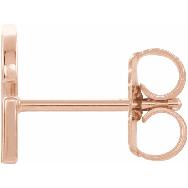 14k-rose-gold-single-initial-g-earring