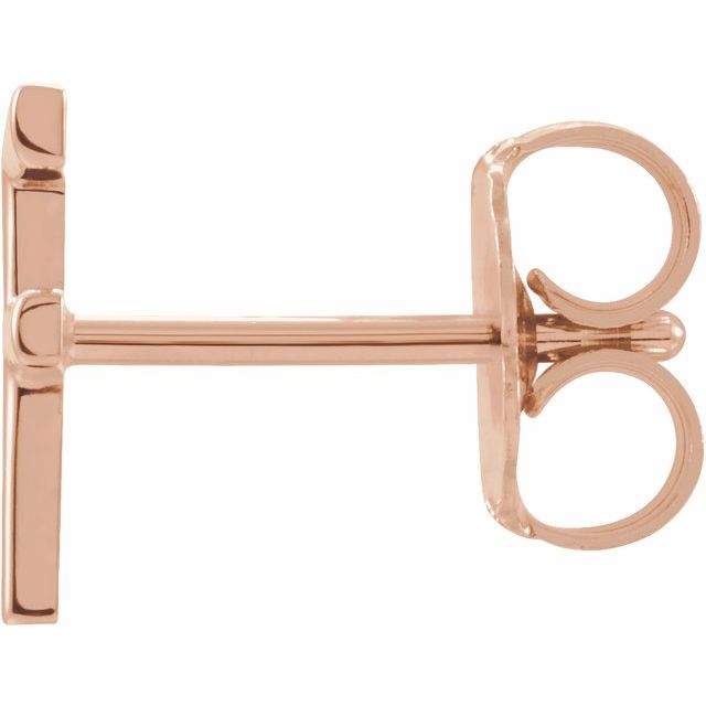14k-rose-gold-single-initial-f-earring