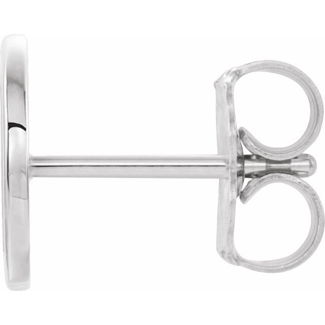 14k-white-gold-single-initial-d-earring