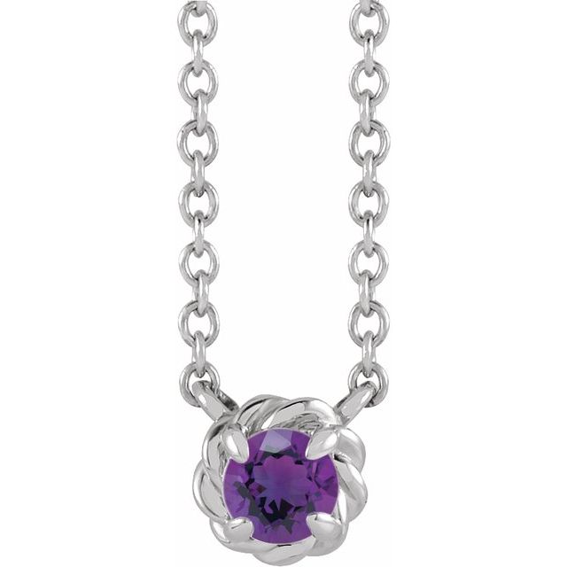 sterling-silver--natural-amethyst-claw-prong-rope-18"-necklace