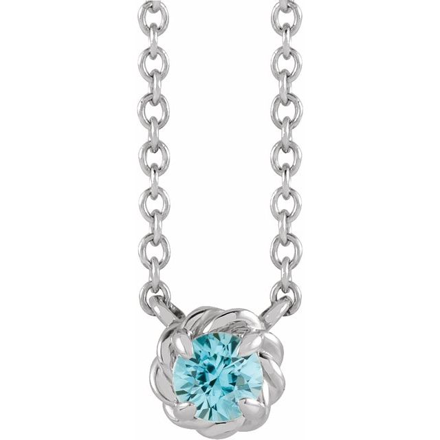 14k-white--natural-blue-zircon-claw-prong-rope-18"-necklace