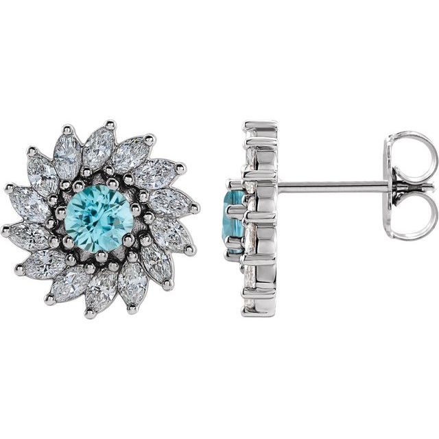 Sterling Silver|Natural Emerald|4 mm