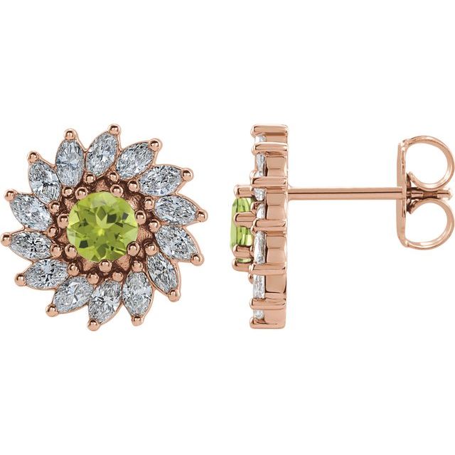Sterling Silver|Natural Emerald|4 mm