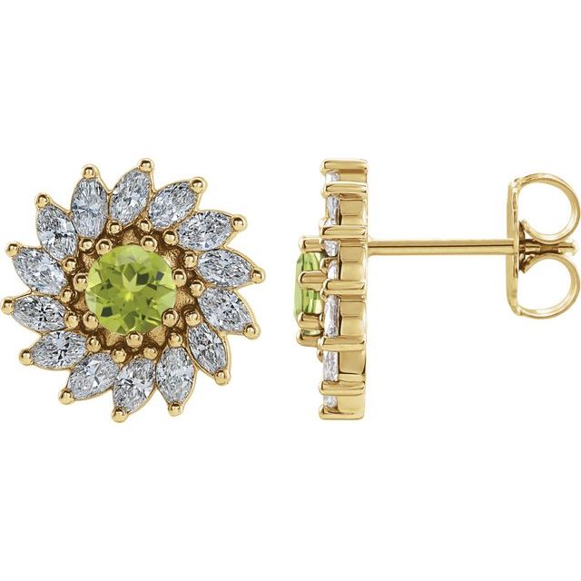 Sterling Silver|Natural Emerald|4 mm
