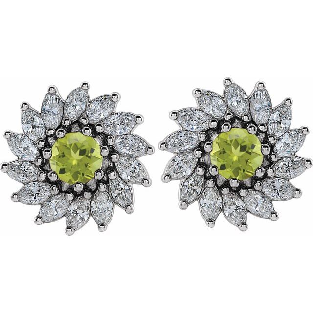 Sterling Silver|Natural Emerald|4 mm