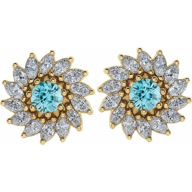 14k-yellow--natural-blue-zircon-&-7/8-ctw-natural-diamond-earrings