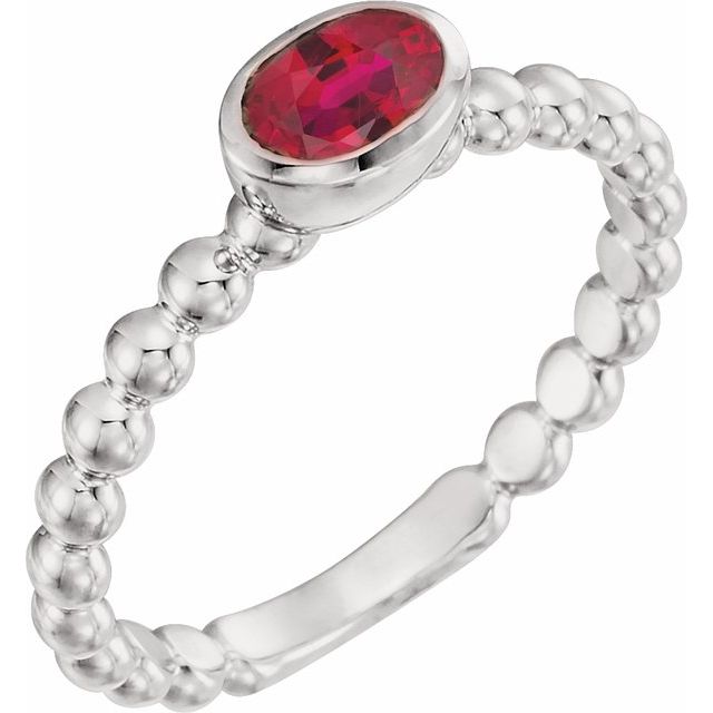 14k-white-lab-grown-ruby-family-stackable-ring