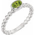 14k-white-natural-peridot-family-stackable-ring