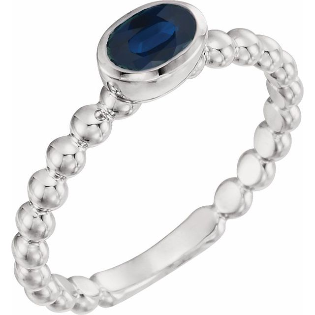 14k-white-natural-blue-sapphire-family-stackable-ring