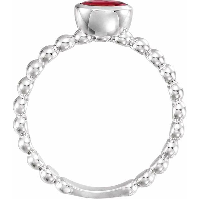 14k-white-natural-ruby-family-stackable-ring