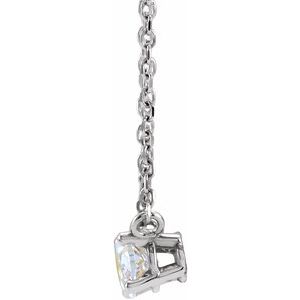 3/8 ct Diamond Solitaire Necklace