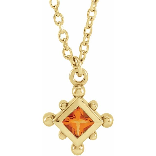 14k-yellow-natural-citrine-bezel-set-beaded-16-18"-necklace