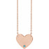 14k-rose-natural-blue-zircon-engravable-heart-18"-necklace