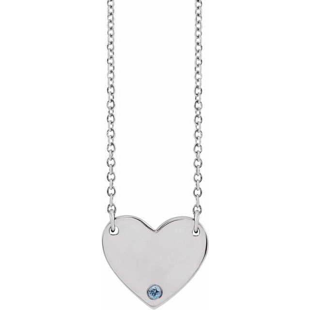 sterling-silver-natural-aquamarine-engravable-heart-18"-necklace