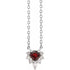 14k-white-natural-mozambique-garnet-&-.08-ctw-natural-diamond-18"-necklace