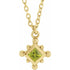 14k-yellow-natural-peridot-bezel-set-beaded-16-18"-necklace