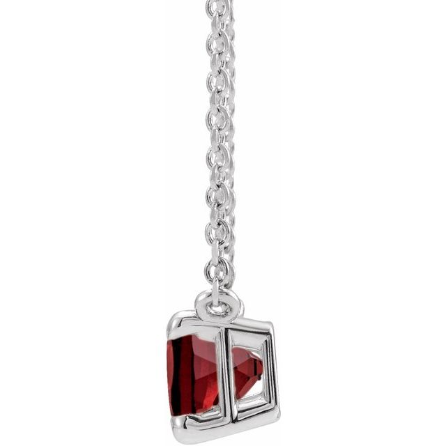 sterling-silver-natural-mozambique-garnet-18"-necklace