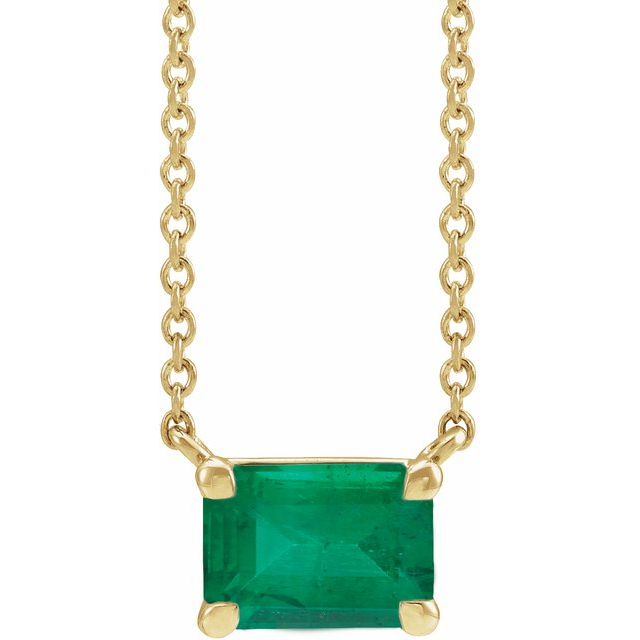14k-yellow-lab-grown-emerald-18"-necklace