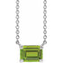 sterling-silver-natural-peridot-18"-necklace