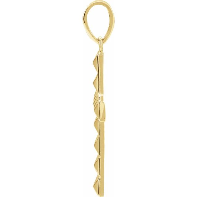 14k-yellow-pyramid-cross-pendant